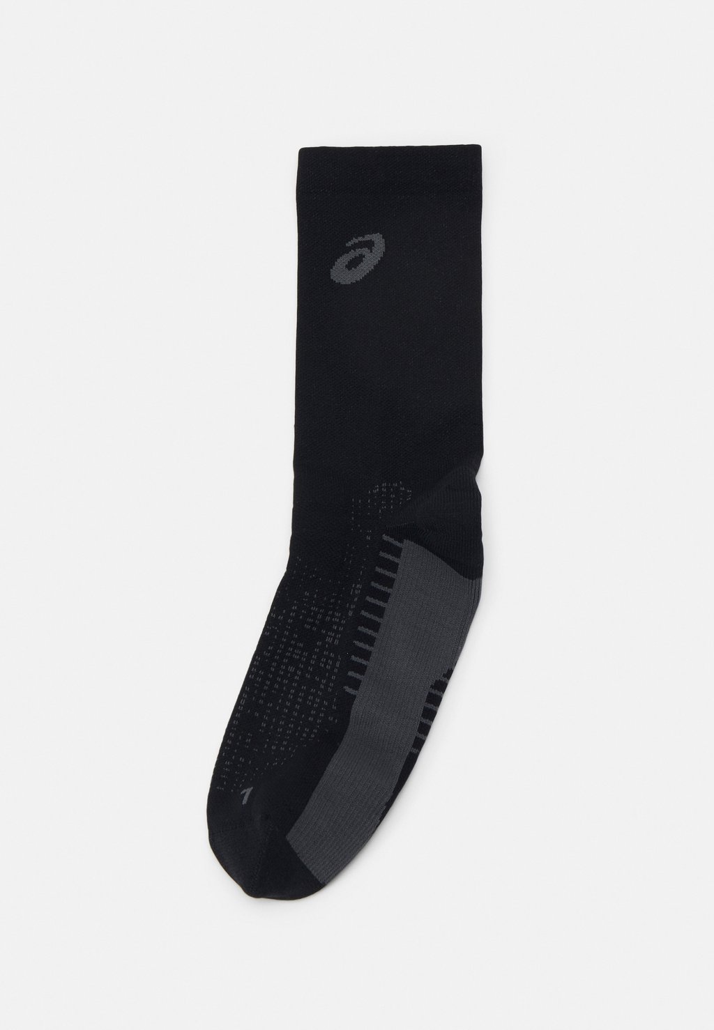 спортивные носки ski sock unisex peak performance цвет black grey melange Спортивные носки PERFORMANCE RUN CREW SOCK UNISEX ASICS, цвет black