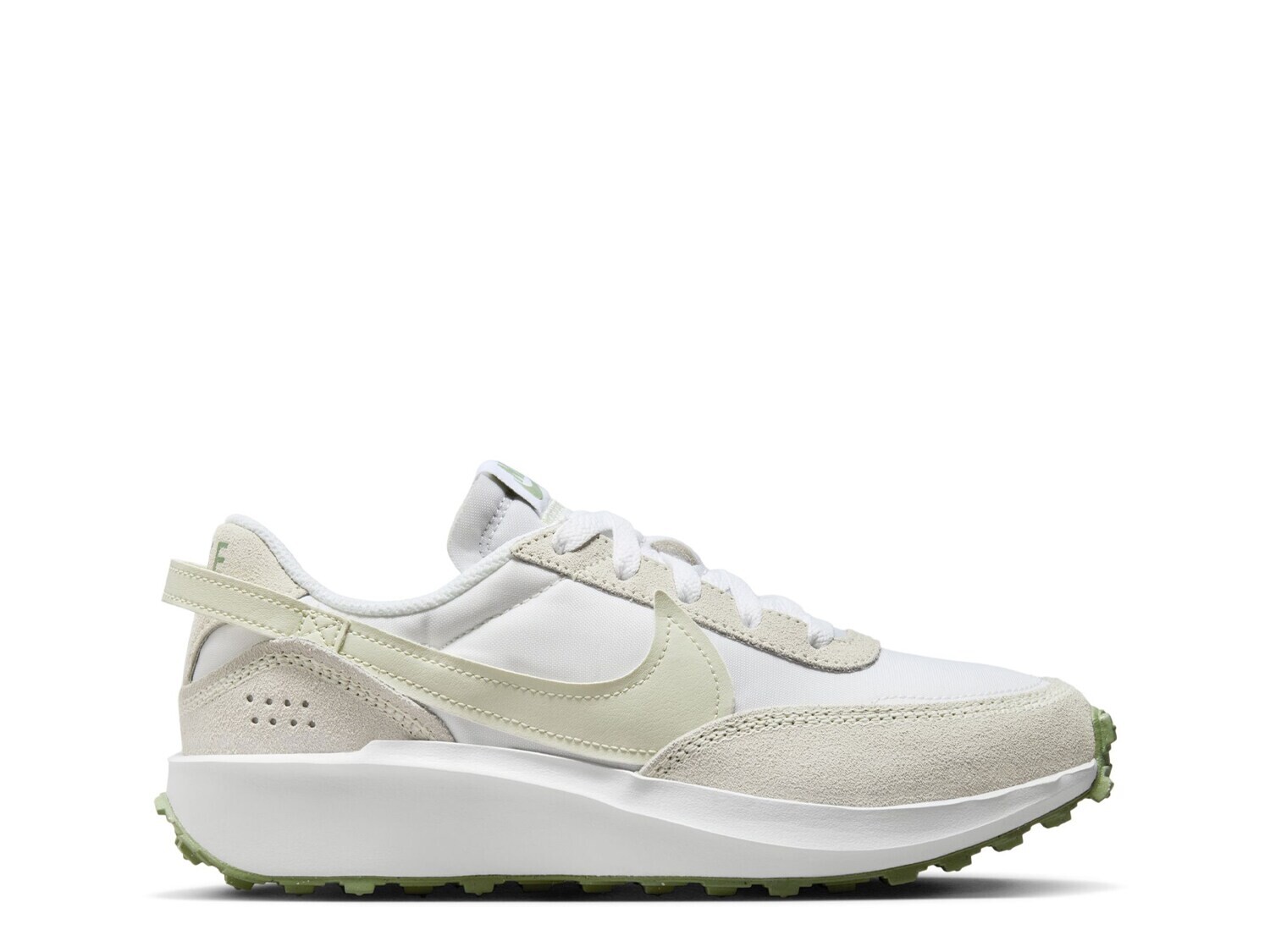 

Кроссовки Nike Waffle Debut, белый/зеленый