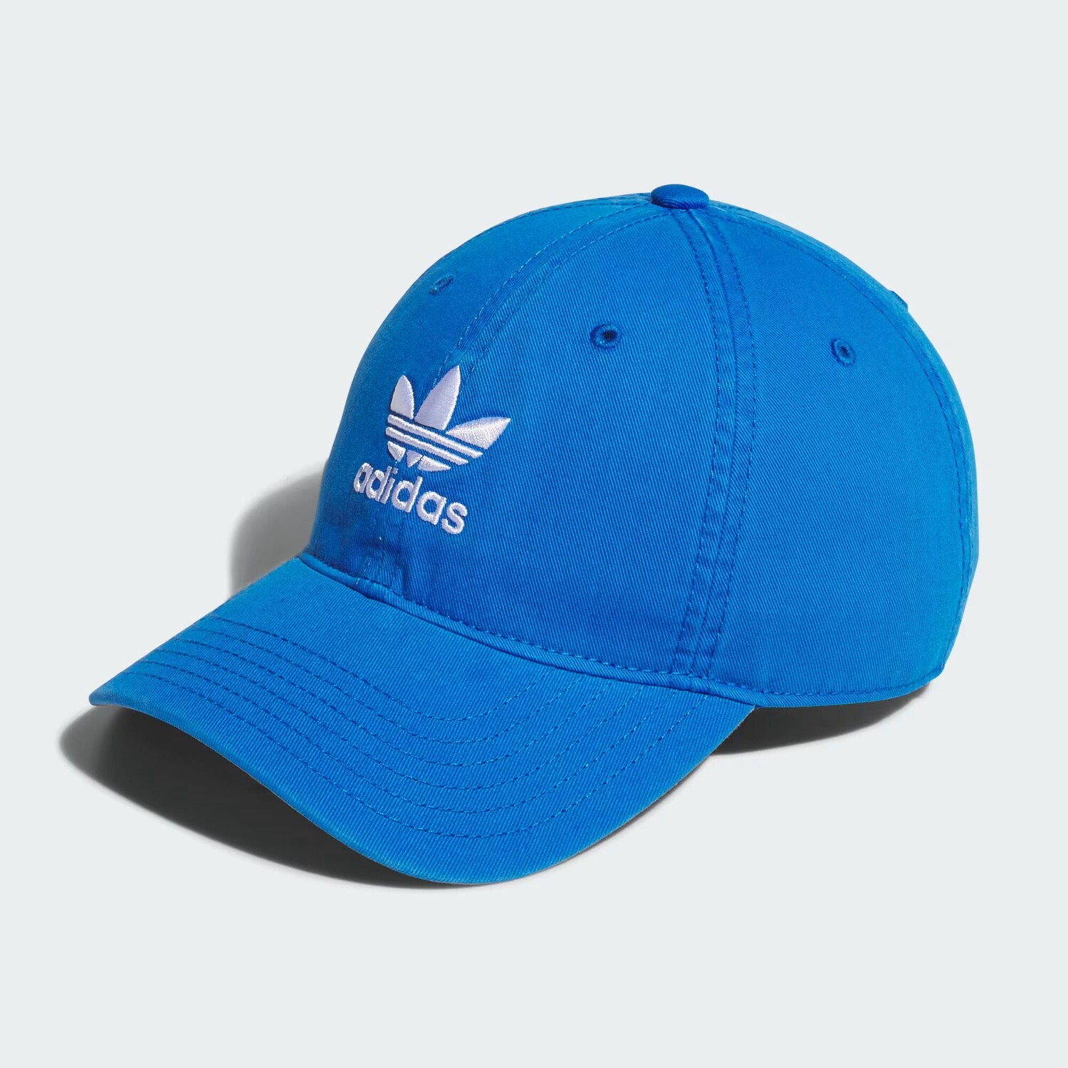 

Свободная шляпа с ремешком на спине Adidas, цвет Blue Bird/White
