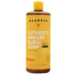 Alaffia Аутентичное Африканское Черное мыло без запаха 32 жидких унции