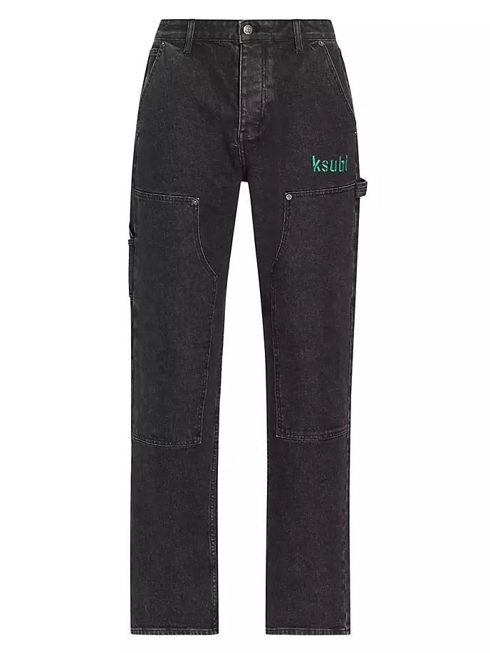

Прямые джинсы Youtopia Readyset Ksubi, черный