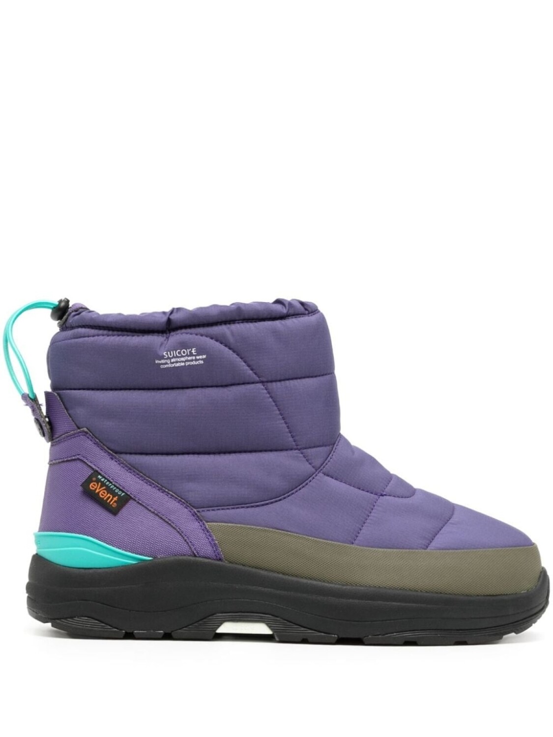 

Suicoke дутые ботинки Bower, фиолетовый