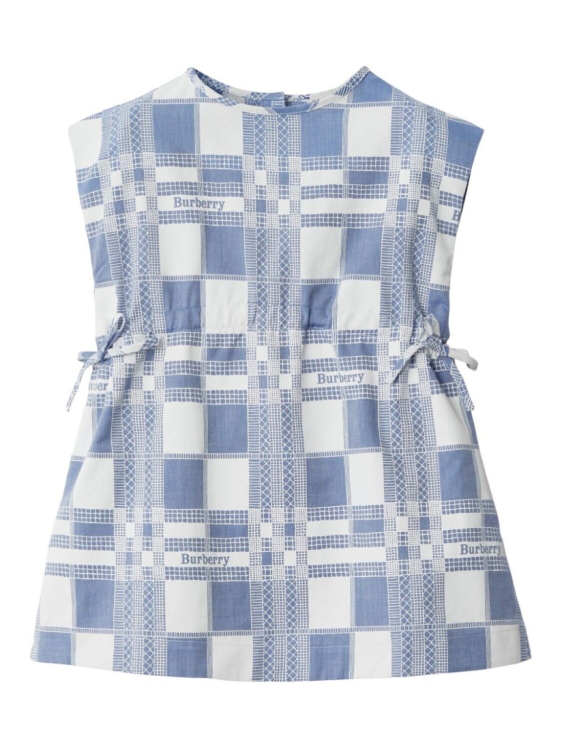 

Burberry Kids платье в клетку, синий