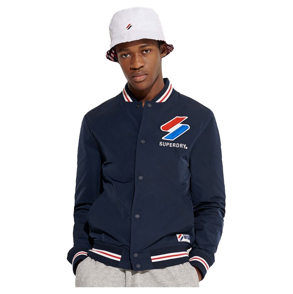 

Куртка Superdry Nylon Varsity, синий