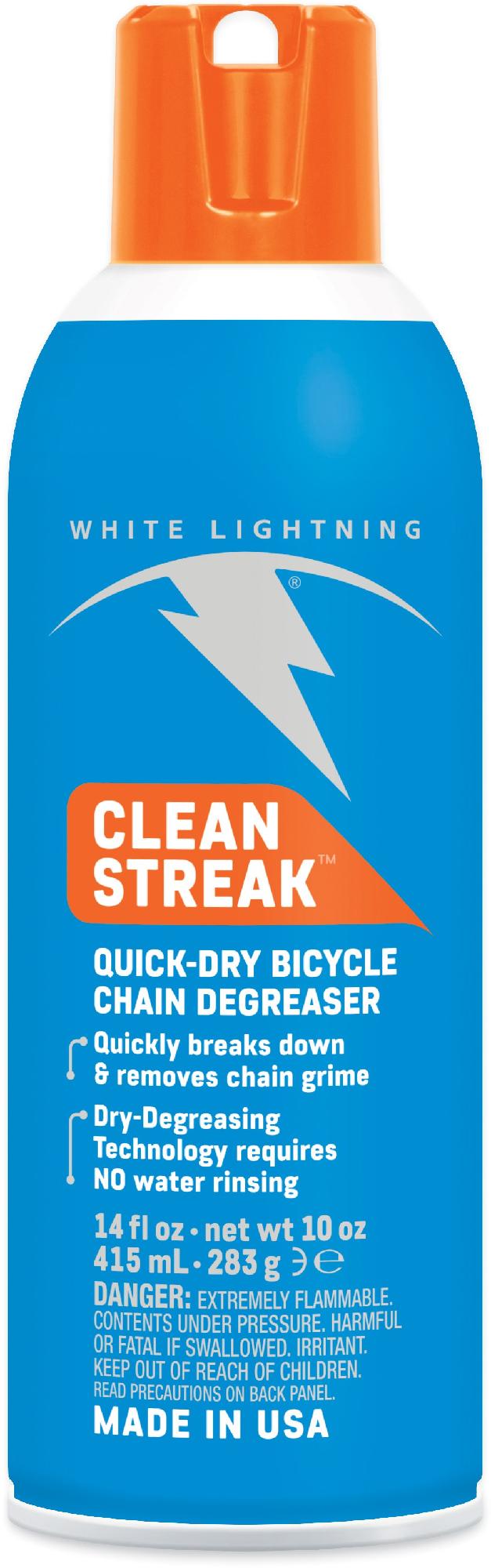 Обезжириватель Clean Streak - 14 эт. унция White Lightning комплект для очистки becool bc clean