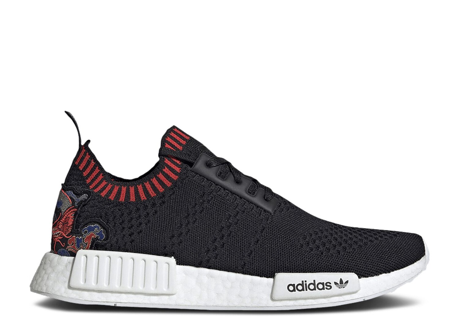 

Кроссовки adidas Nmd_R1 Primeknit 'Dragon Patch', черный