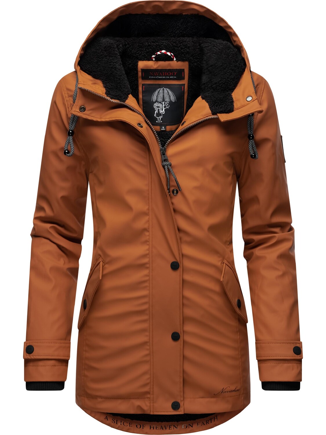

Пуховик Navahoo Regenjacke Lindraa, цвет Rusty Cinnamon
