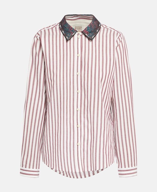 

Органик блузка Scotch & Soda, цвет Wool White