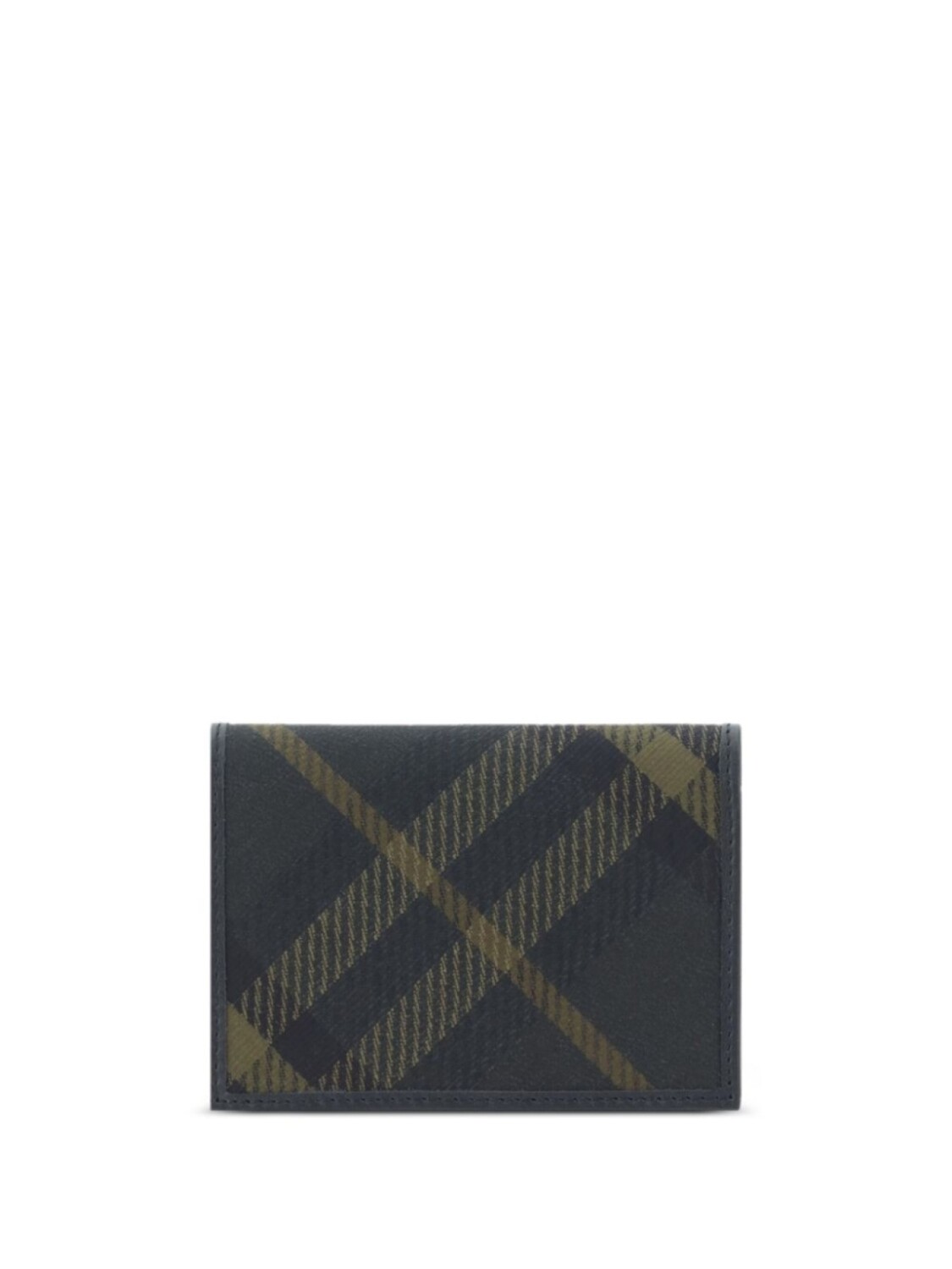 

Чековый бумажник с двойным сложением Burberry, синий