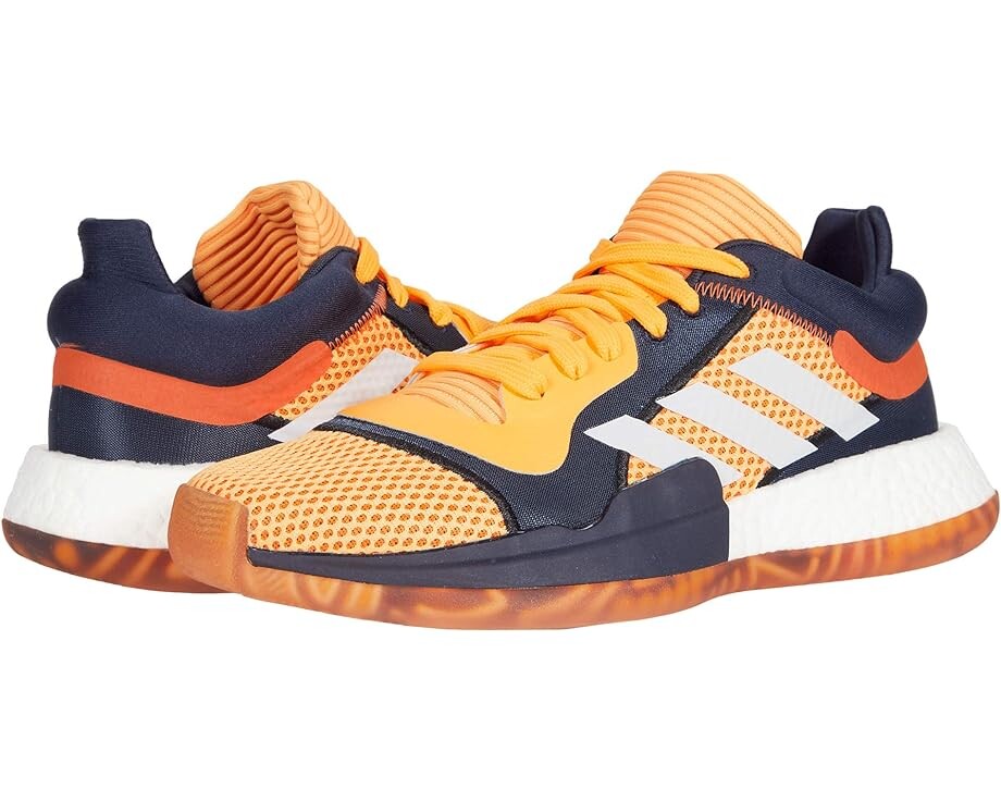 Кроссовки Adidas Marquee Low - Vegas, цвет Flash Orange/Footwear White/Legend Ink