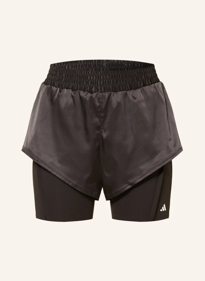 

Тренировочные шорты 2-в-1 power aeroready Adidas, черный