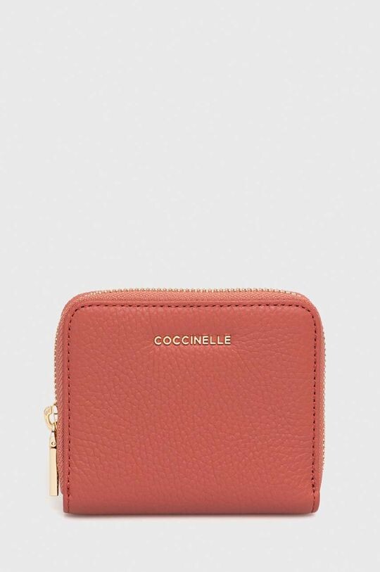 

Кожаный кошелек Coccinelle, красный