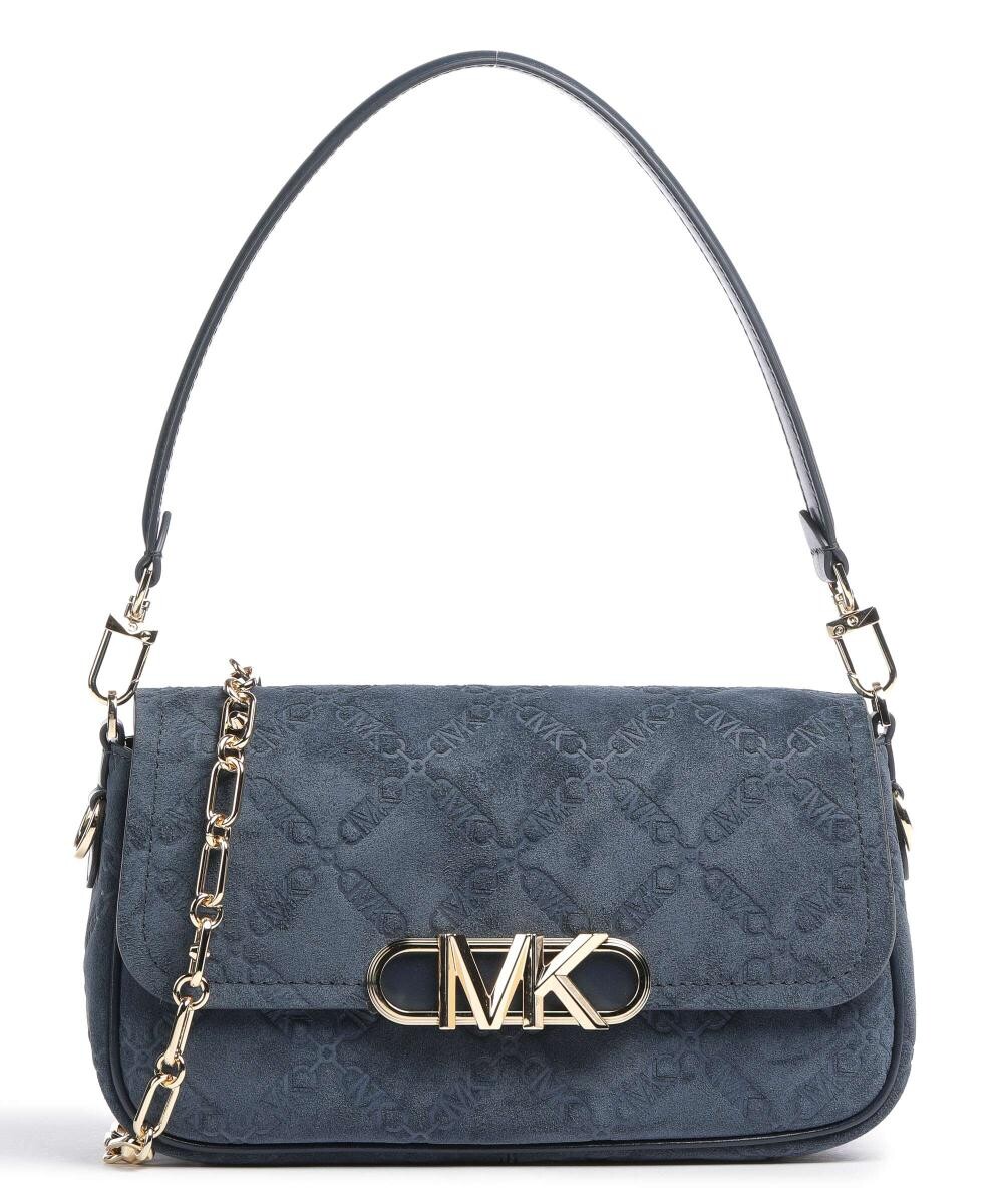 

Сумка через плечо Parker из матовой яловой кожи Michael Kors, синий