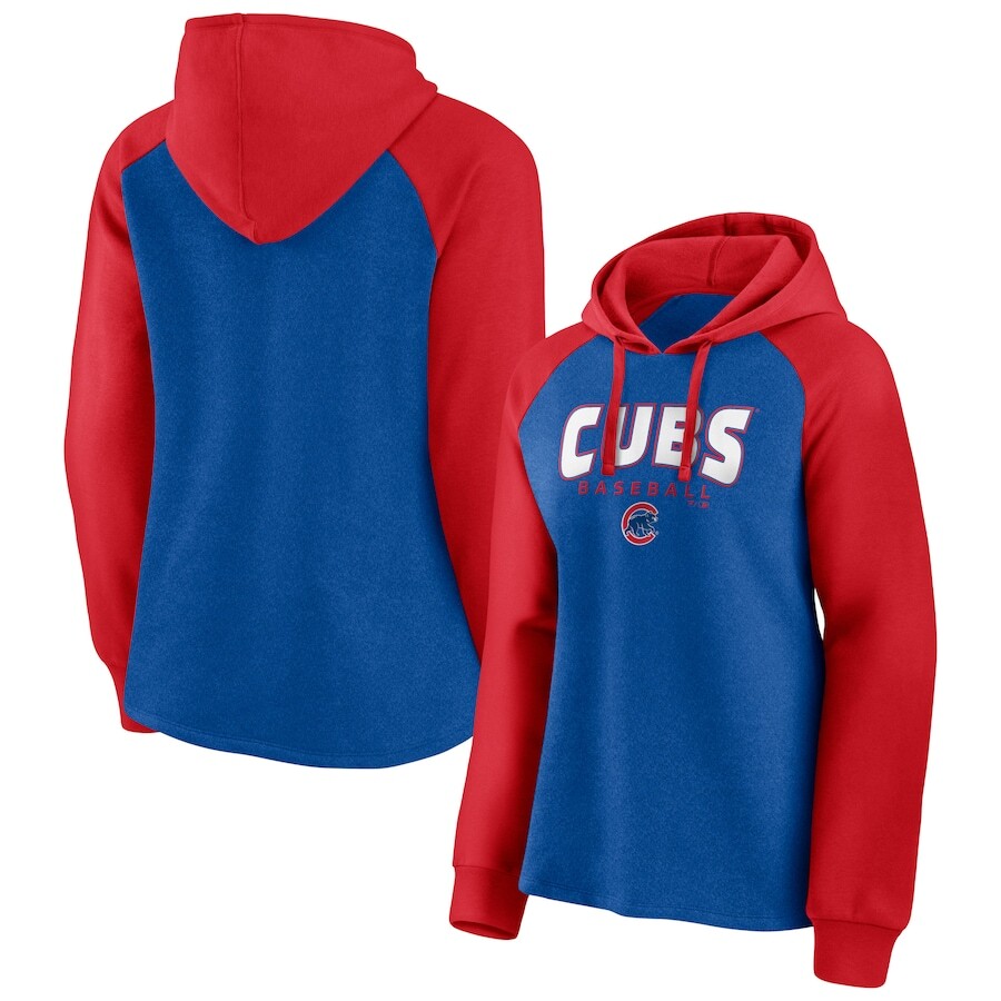

Пуловер с капюшоном Fanatics Branded Chicago Cubs, роял