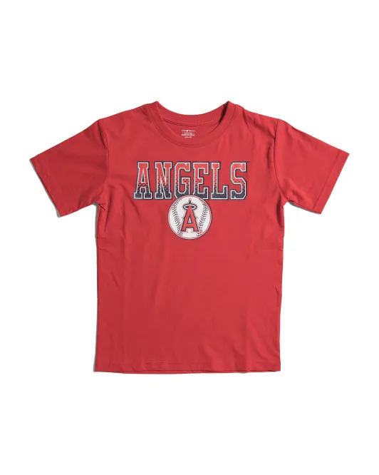 

Футболка для больших мальчиков Mlb Los Angeles Angels, цвет Multicolor