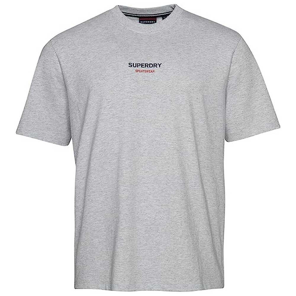 

Футболка Superdry Sportswear Logo Loose Short Sleeve Round Neck, серый