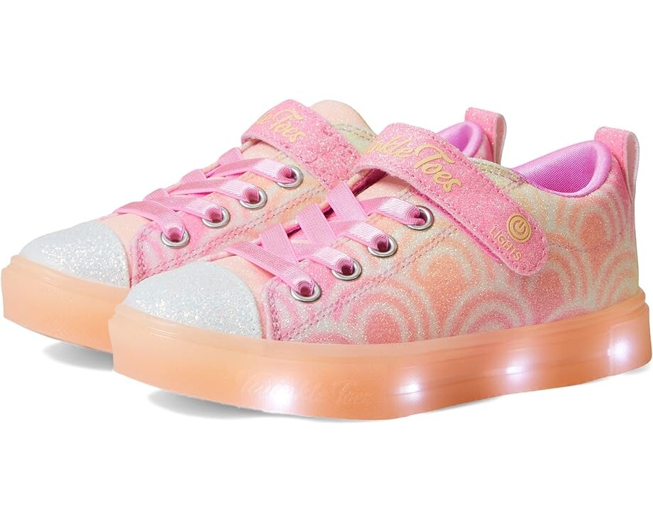 

Кроссовки Skechers Twinkle Toe-Twinkle Sparks Ice - Dreamsicle 314782L, цвет Pink/Multi