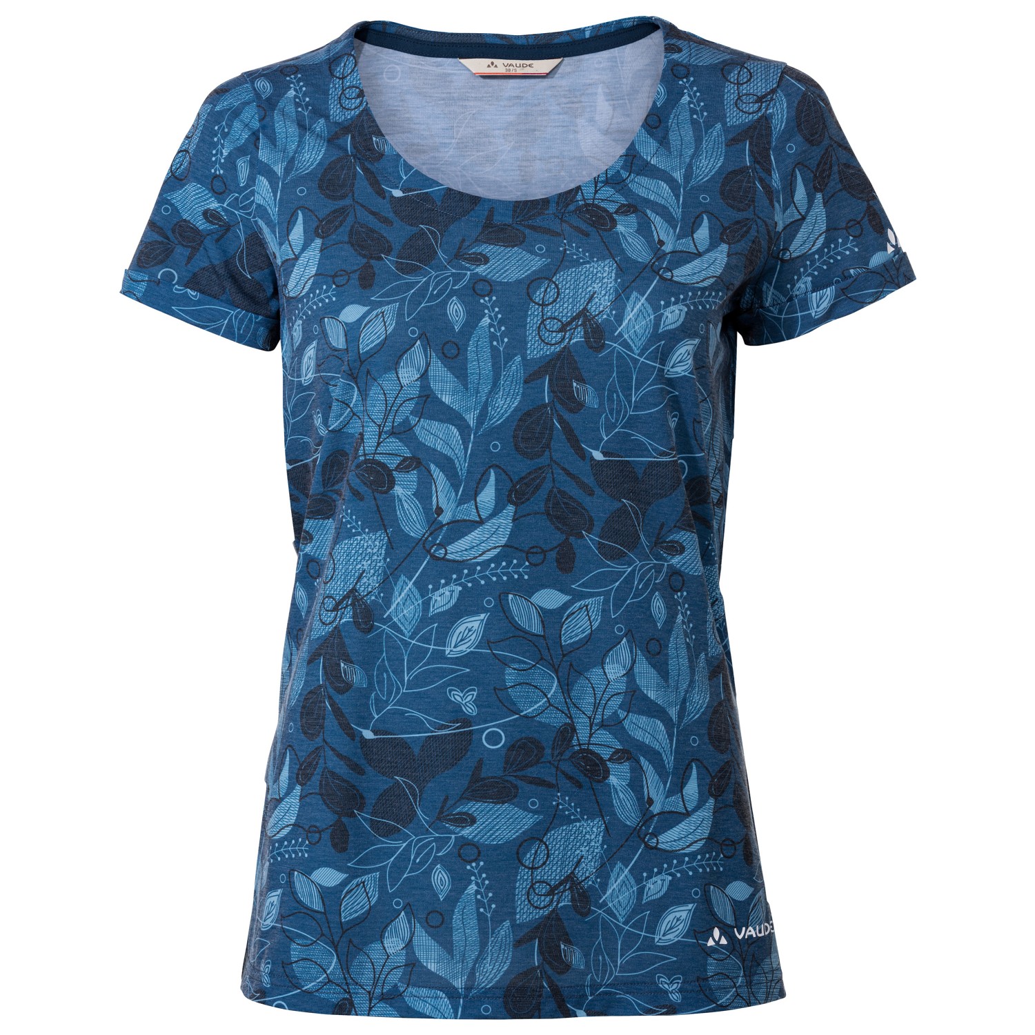 Функциональная рубашка Vaude Women's Skomer AOP, цвет Ultramarine