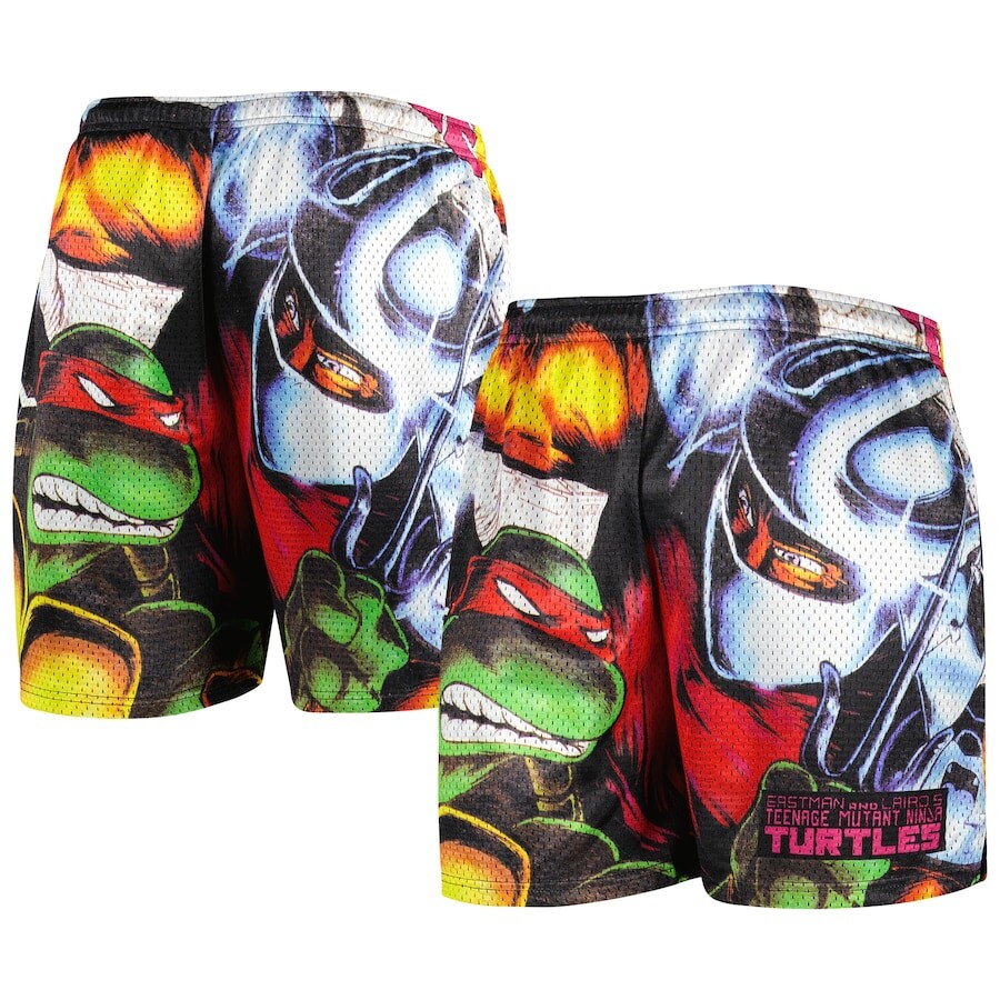 

Шорты Chalk Line Teenage Mutant Ninja Turtles, черный