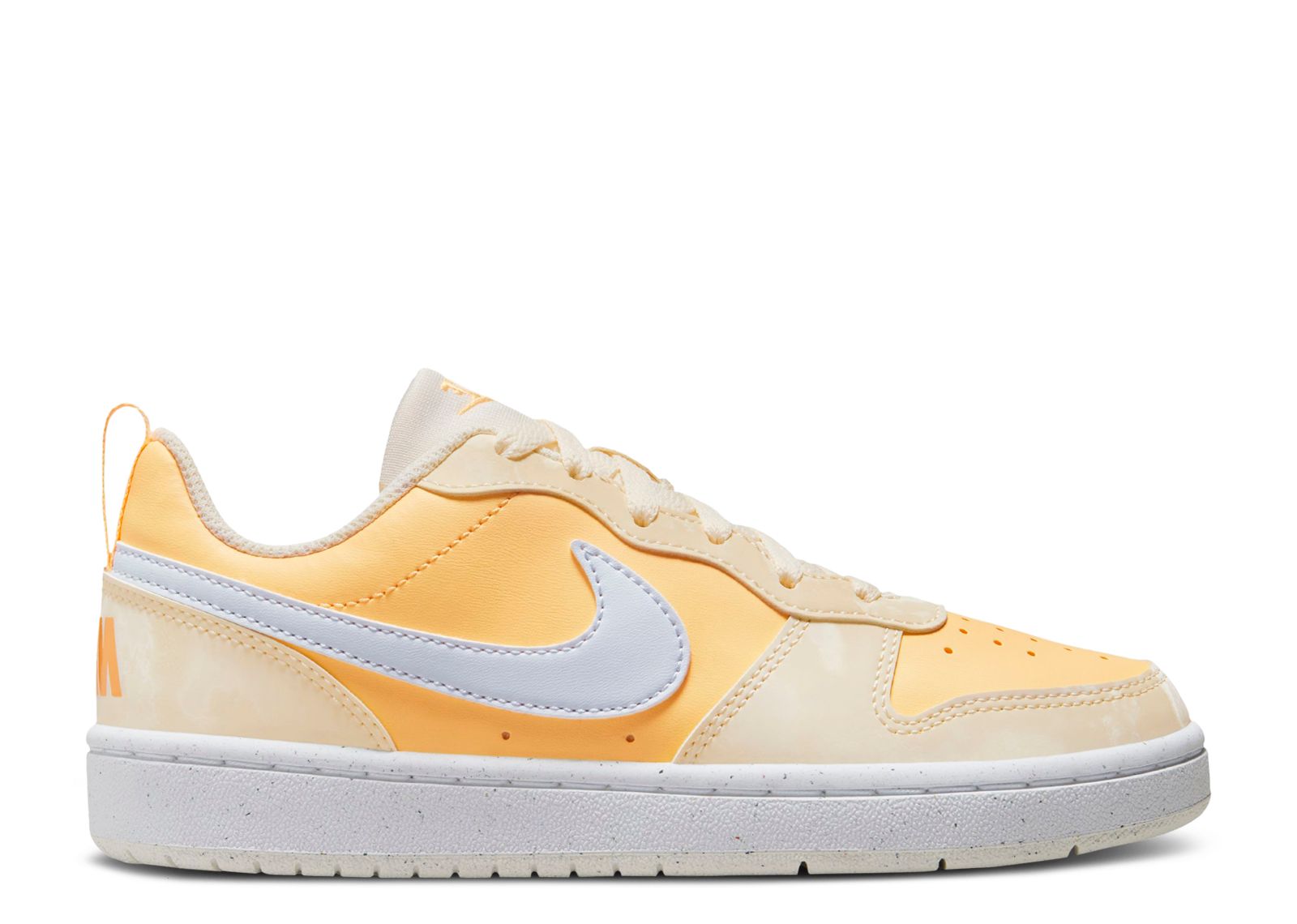 

Кроссовки Nike Court Borough Low Recraft Gs 'Pale Ivory Melon Tint', кремовый