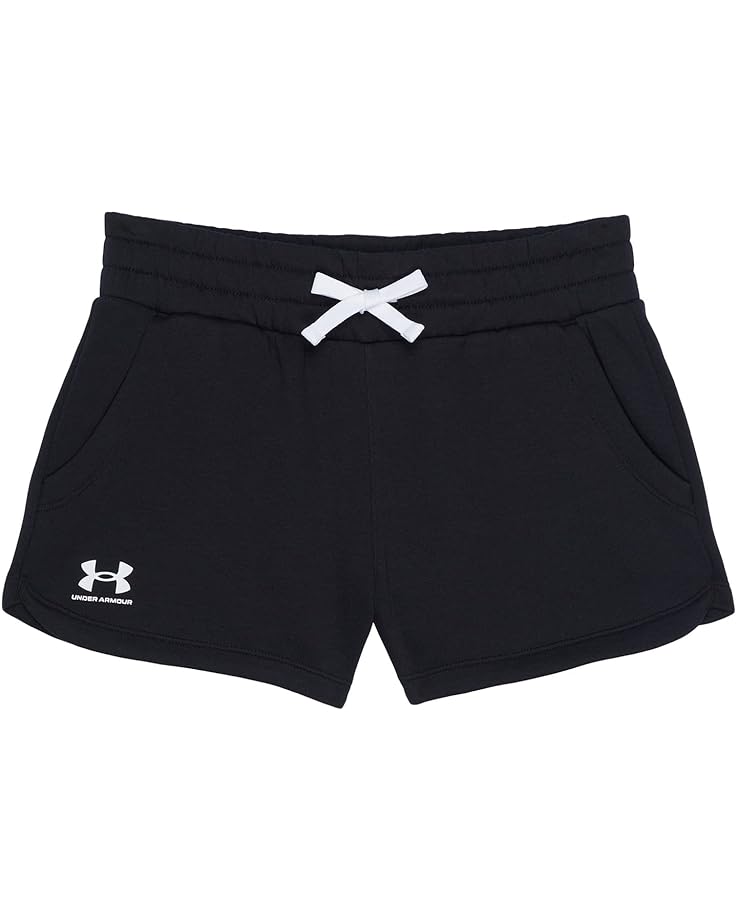 

Шорты Under Armour Rival Fleece Shorts, черный/белый