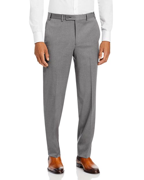 Классические брюки обычного кроя The Men's Store at Bloomingdale's, цвет Gray chaika store брюки прямого кроя chaika store