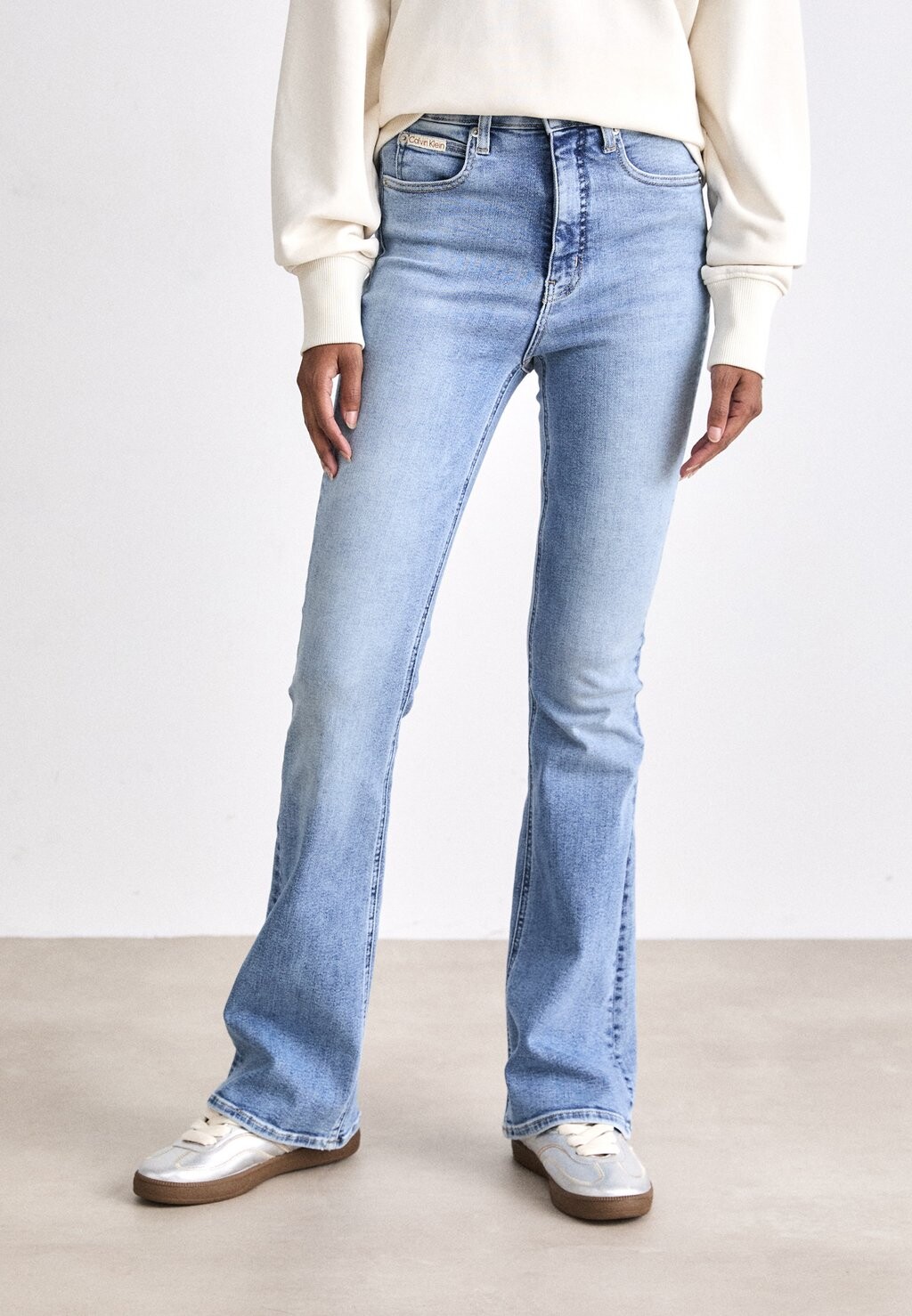 

Джинсы Bootcut SKINNY BOOTCUT Calvin Klein Jeans, светло-голубой деним