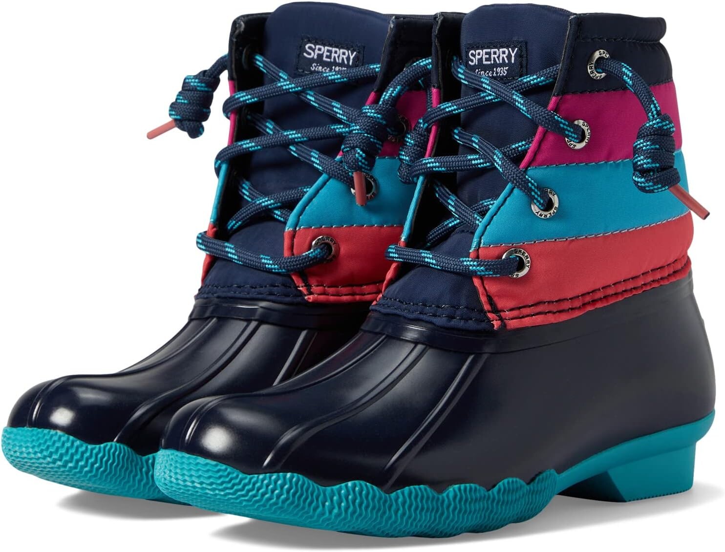 

Резиновые сапоги Saltwater Boot Sperry, цвет Navy Multi