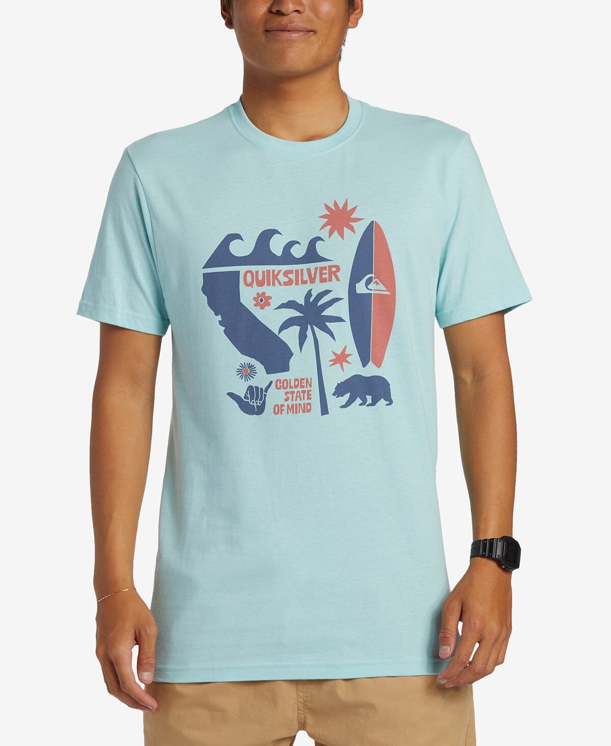 

Мужская футболка классического кроя Ca Funshine Quiksilver
