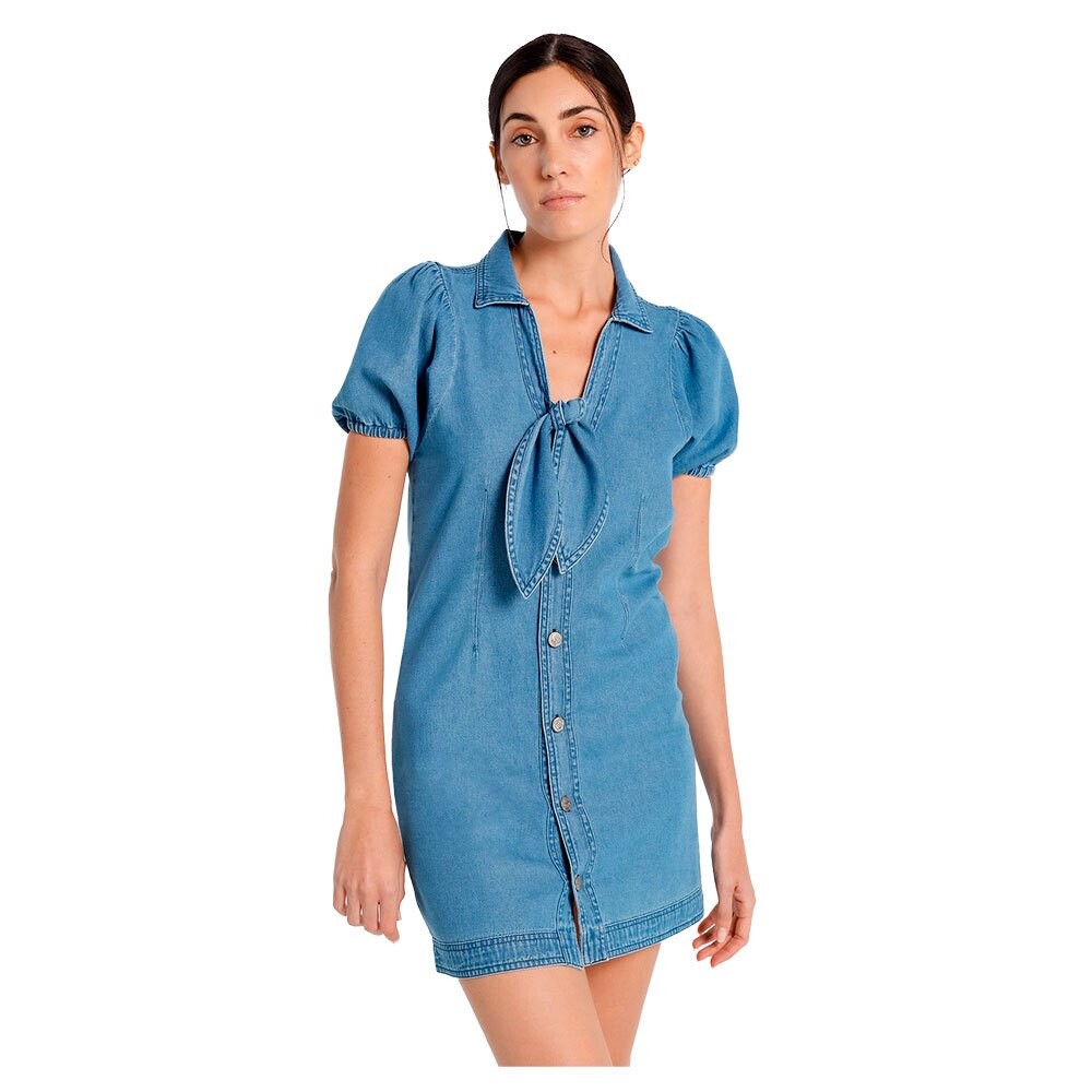 

Платье Lois Jeans Maxi Sleeve Denim, синий
