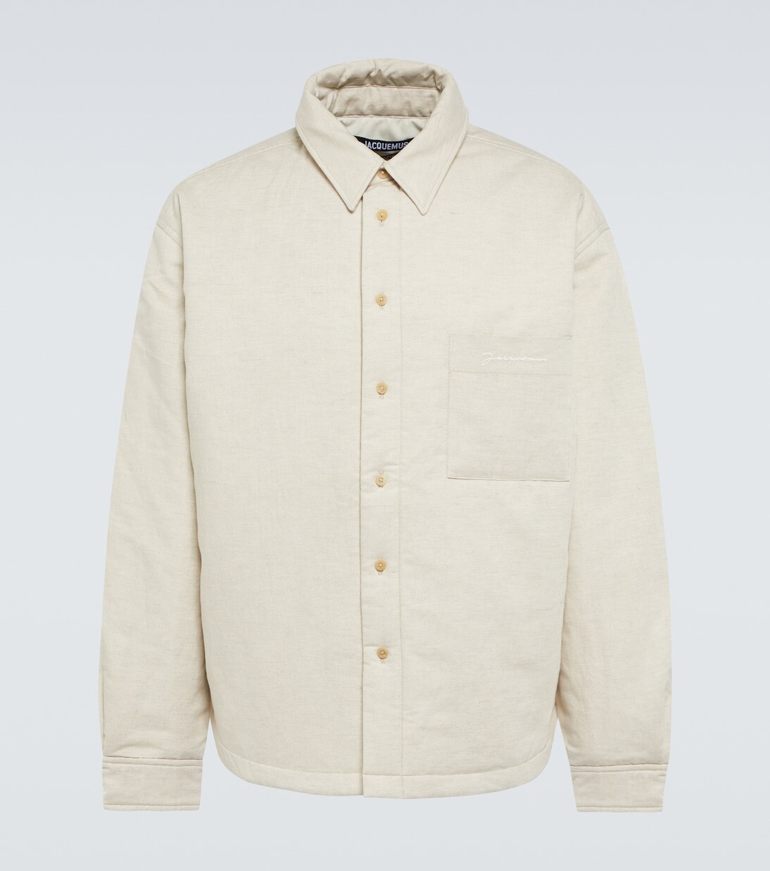 

Утепленная рубашка la chemise boulanger Jacquemus, нейтральный