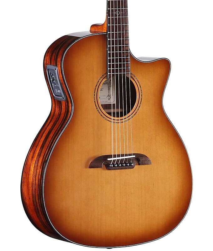 

Акустическая гитара Alvarez AGE95CESHB Grand Auditorium Red Cedar/Macassar Ebony Acoustic-Electric Guitar - Shadowburst