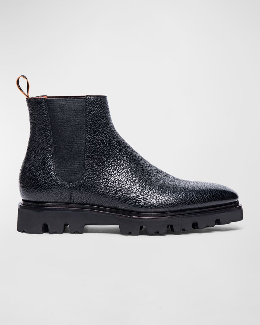 

Мужские кожаные ботинки челси Carter Santoni