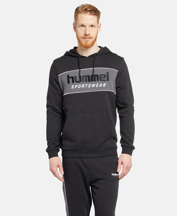 

Толстовка с капюшоном Hummel, черный