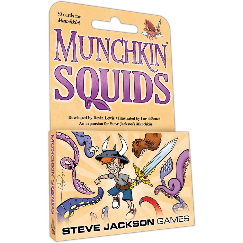 

Настольная игра Steve Jackson Games Munchkin: Squids Expansion