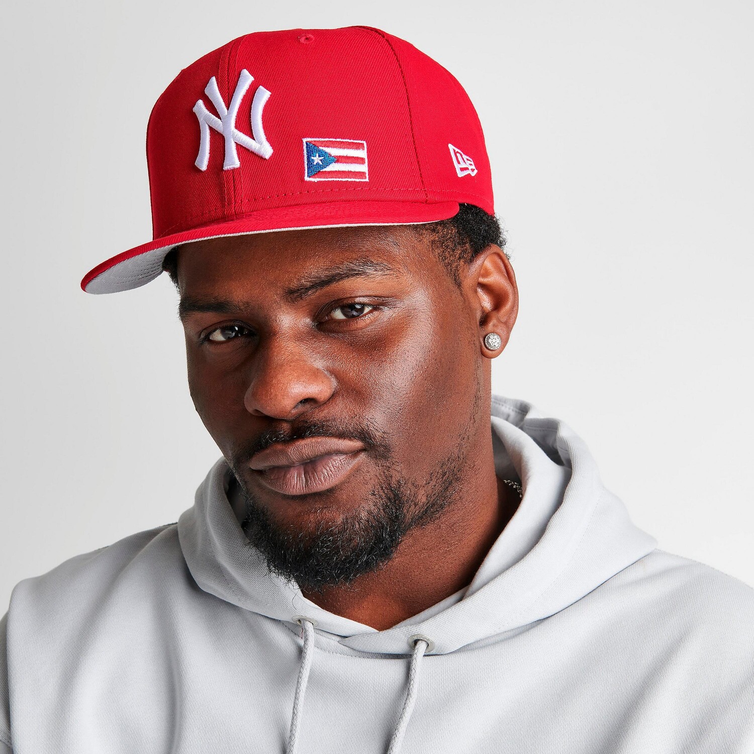 

Кепка New Era New York Yankees MLB Puerto Rico 9FIFTY Snapback, красный