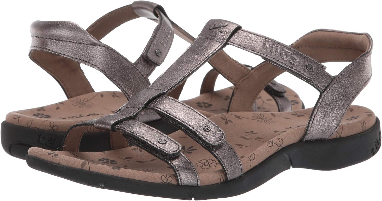 

Сандалии на плоской подошве Trophy 2 Taos Footwear, цвет Pewter