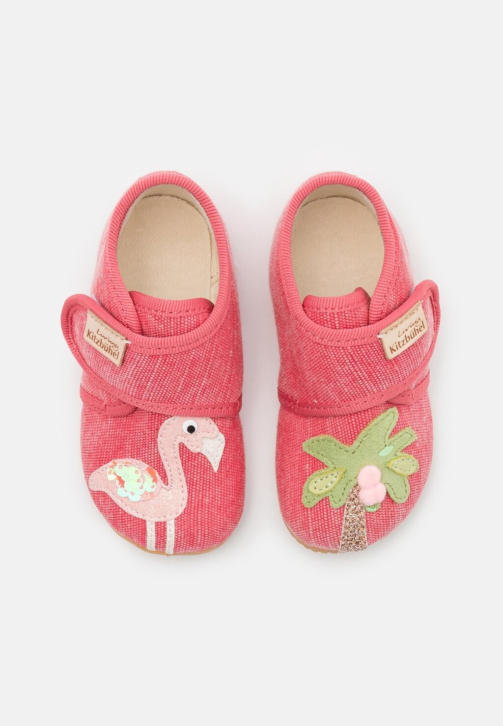 

Тапочки Babyklett Flamingo Palme Living Kitzbühel, розовый