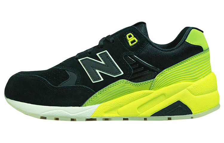 

Кроссовки NB 580 унисекс с низким верхом, черные/желтые New Balance