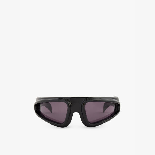 

Солнцезащитные очки Ray-Ban Ryder из ацетата с оправой из блестящего материала Rick Owens, черный