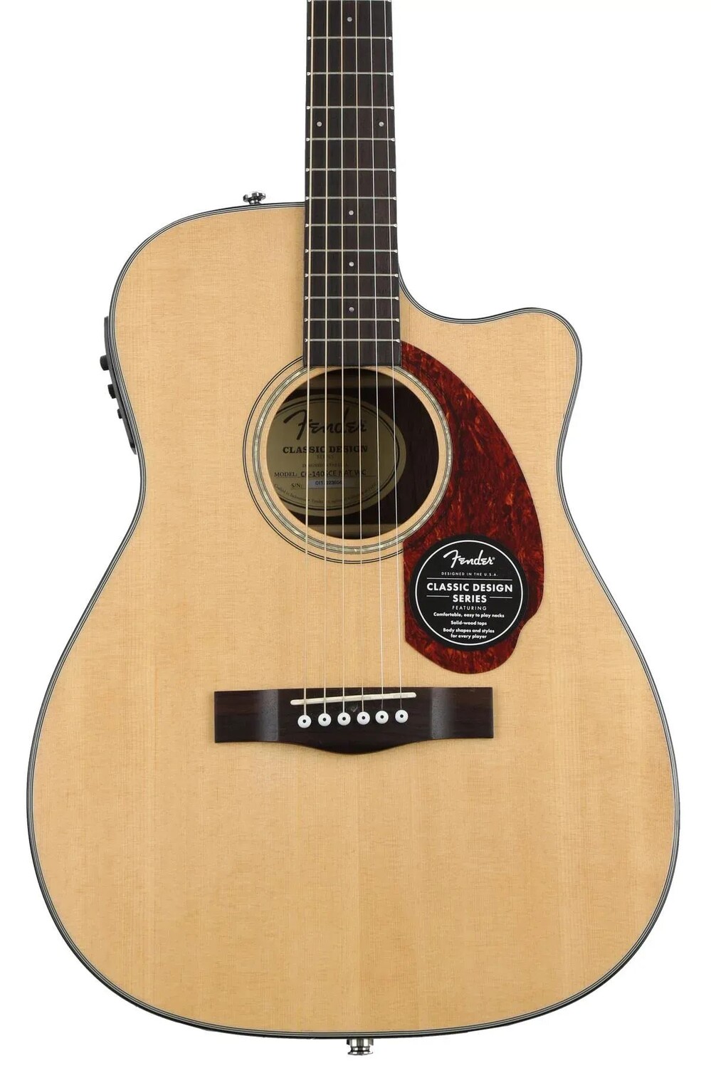 

Fender CC-140SCE — натуральный