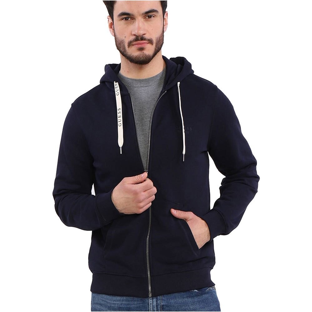

Толстовка Guess Full Zip, синий