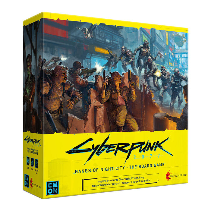 

Настольная игра CMON Cyberpunk 2077: Gangs of Night City