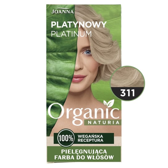 Джоанна, Naturia Органическая ухаживающая краска для волос 311 Platinum, Joanna