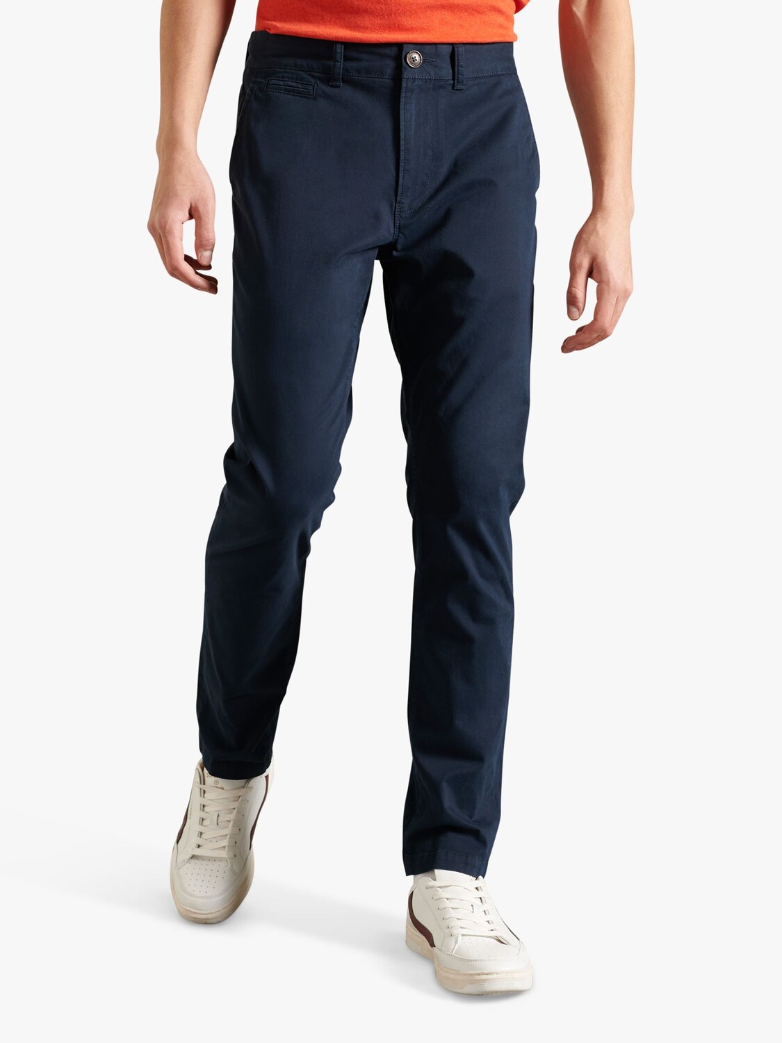 

Брюки чинос Superdry Core Slim, темно-синий Core
