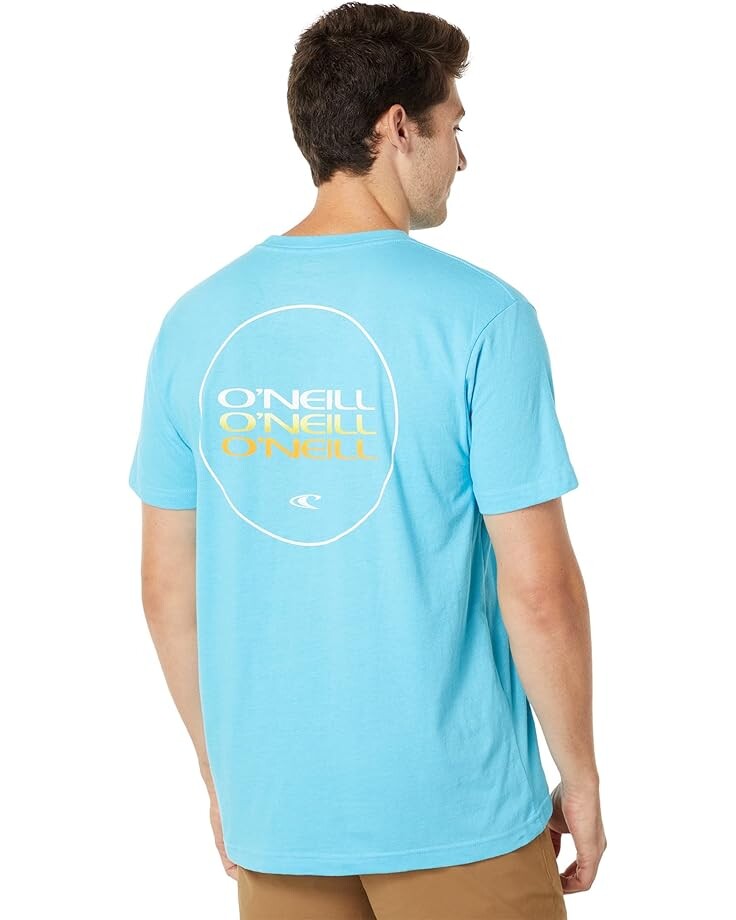 

Футболка O'Neill Round Up Short Sleeve Tee, цвет Aquarius Heather