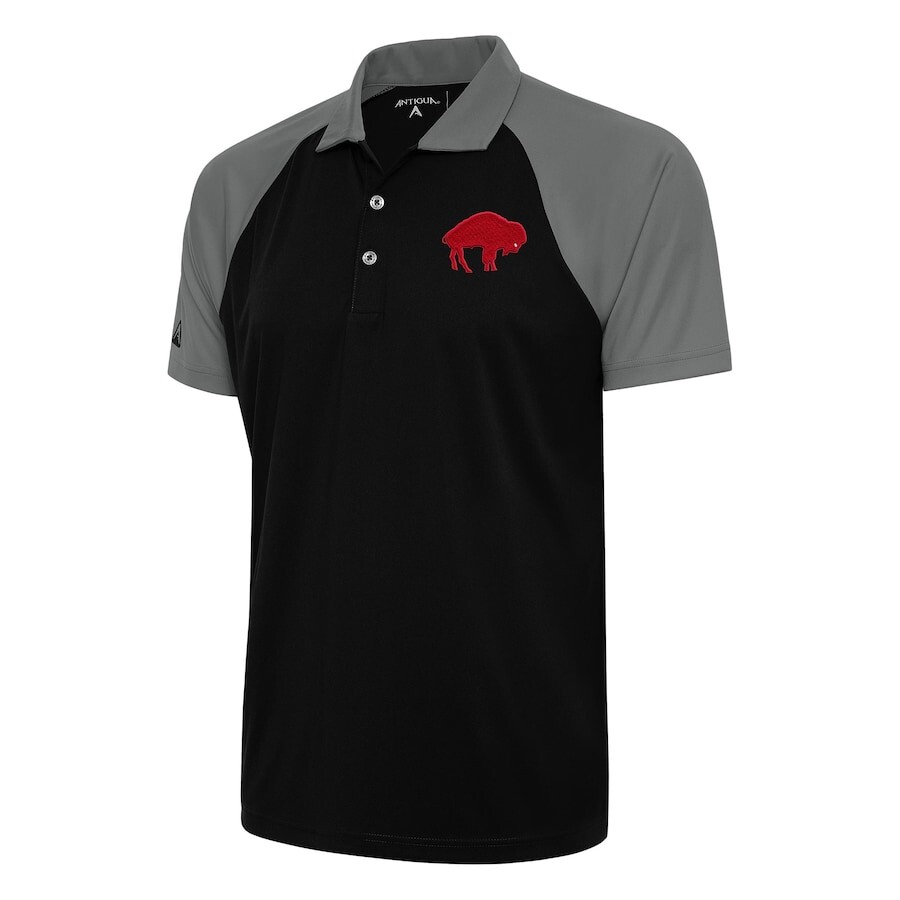 

Поло с коротким рукавом Antigua Buffalo Bills, черный