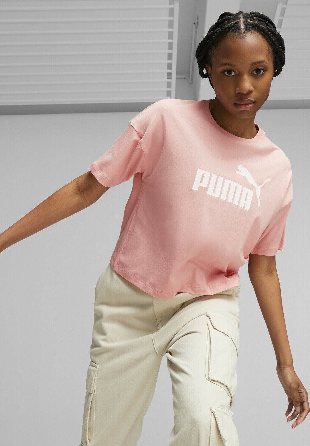 

Футболка с принтом Puma, Красный