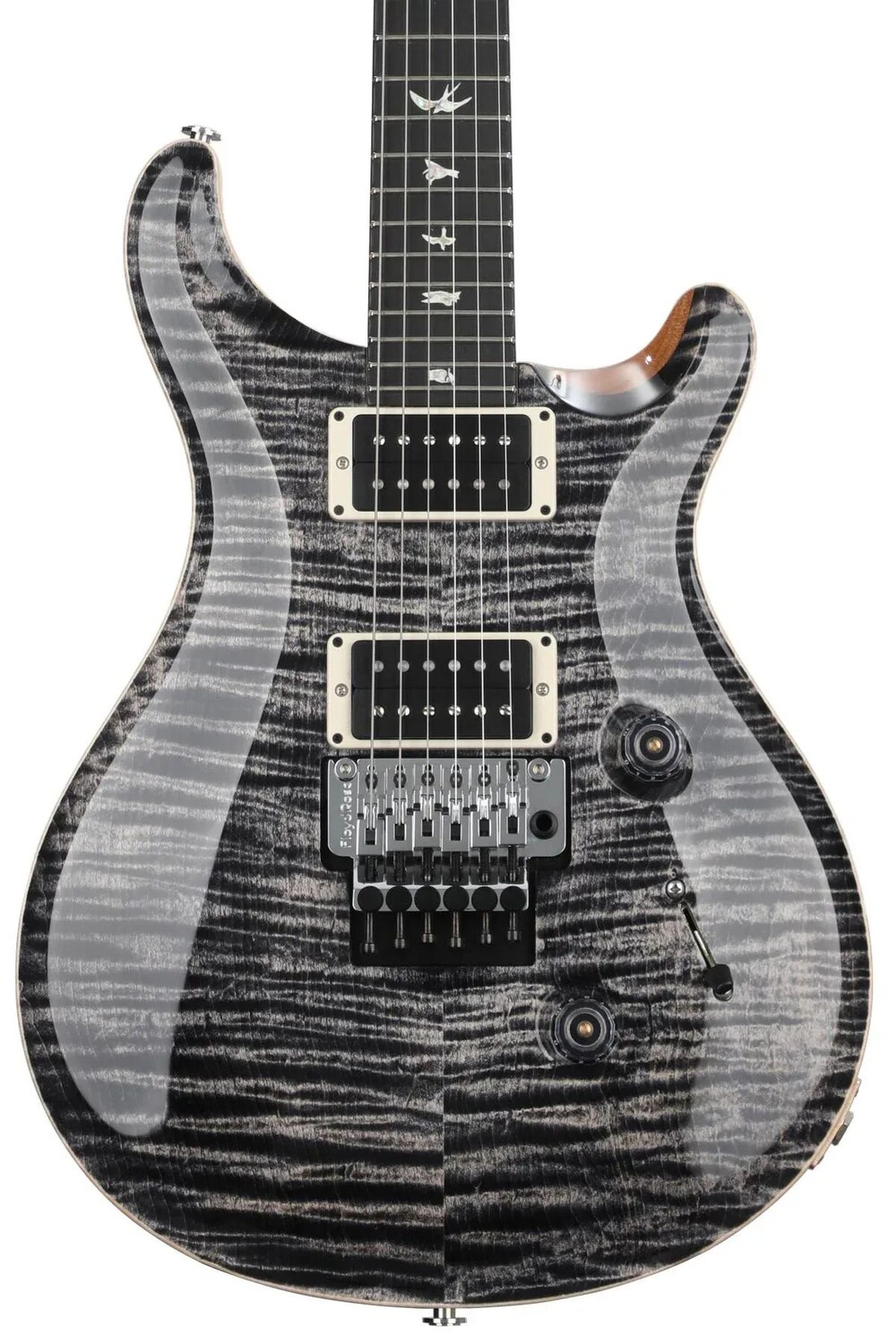 

Электрогитара PRS Custom 24 "Floyd" - Уголь 10-Top