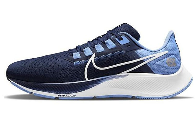 

Низкие кроссовки Nike College Air Zoom Pegasus 38 UNC синие